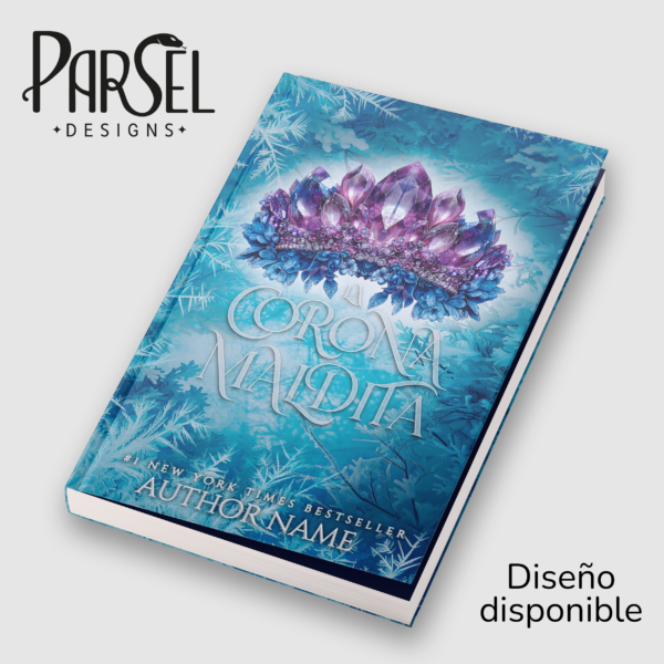 Portada prediseñada La corona maldita